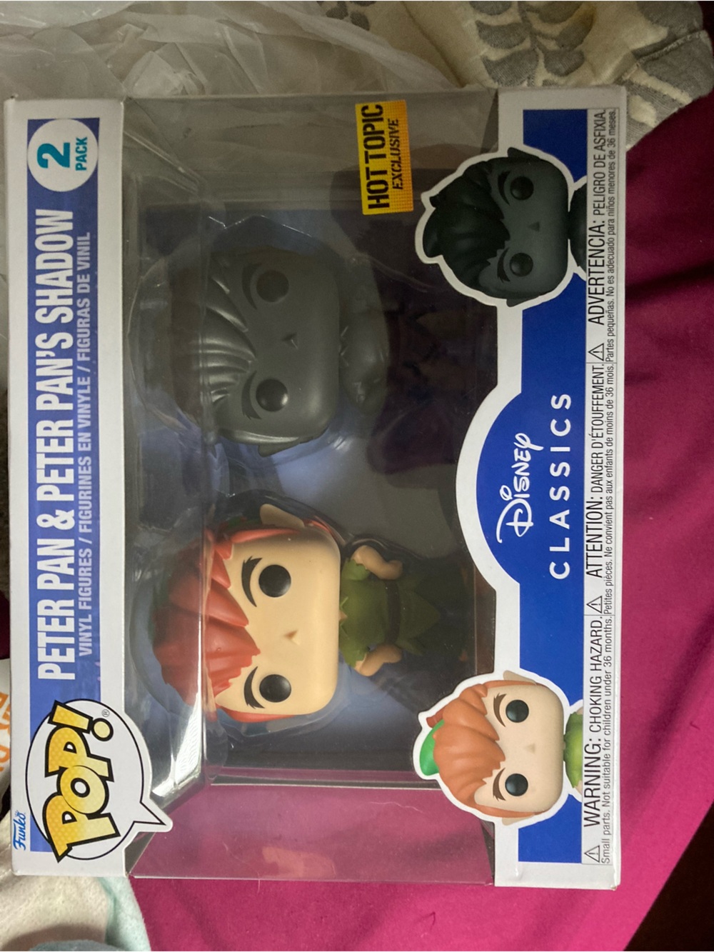 Disney Pop! Peter Pan 2-Pack Green and Black